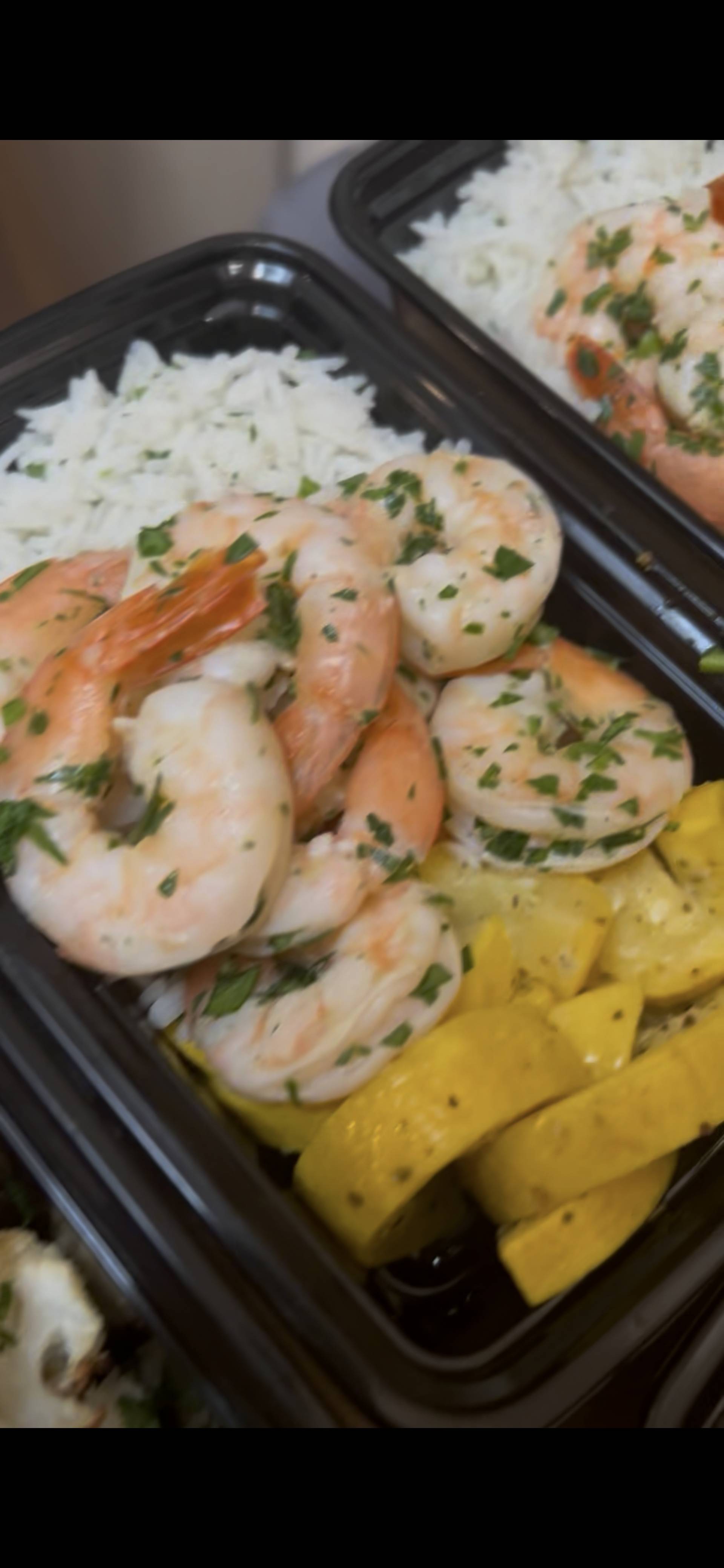 Low Carb Lemon Herb Shrimp