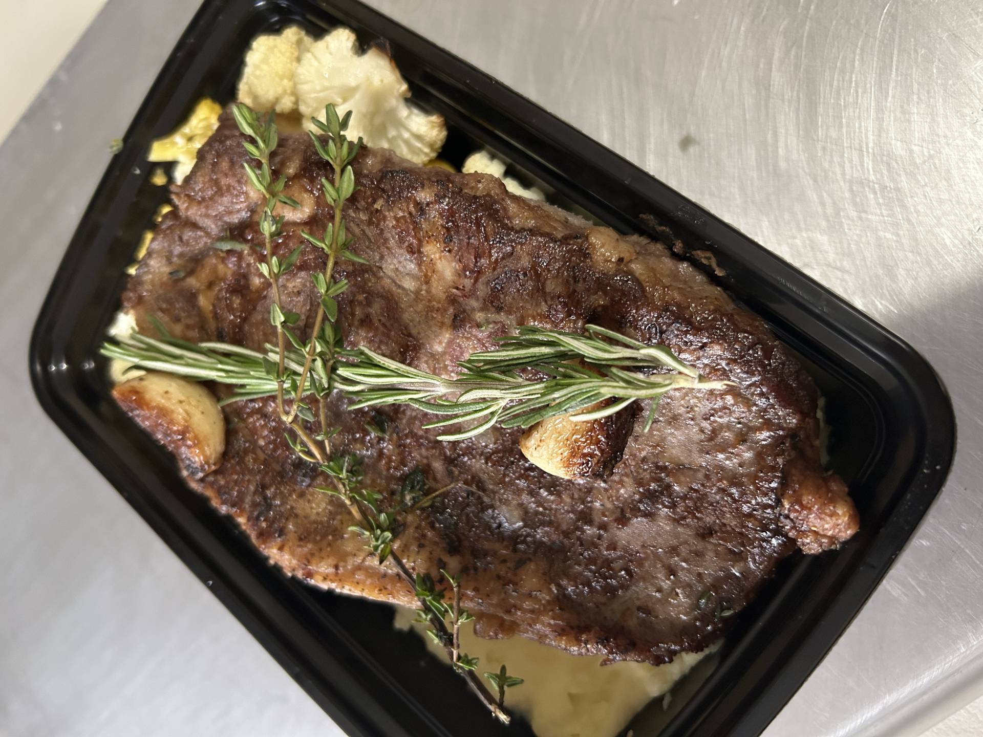 Low Carb Herb Seared Ribeye