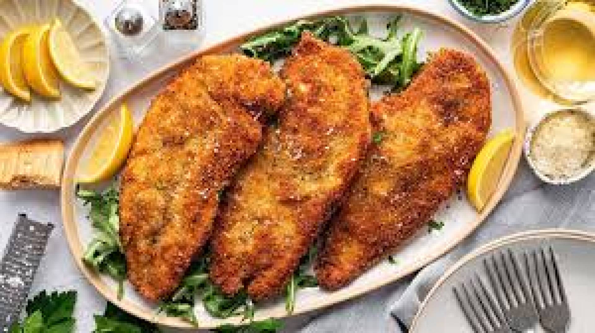 Low Carb Chicken Milanese