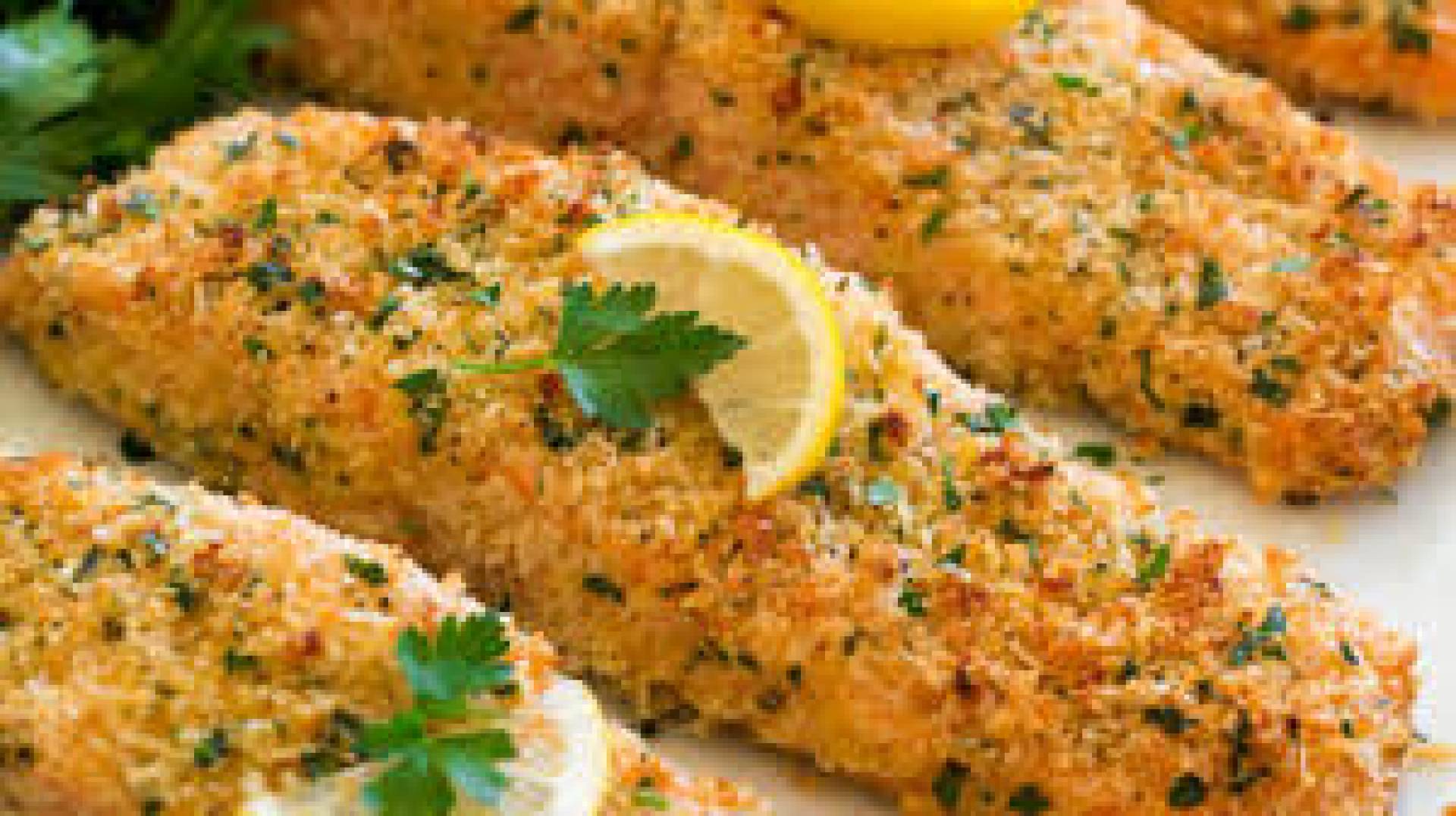 Low Carb Tortilla Crusted Salmon