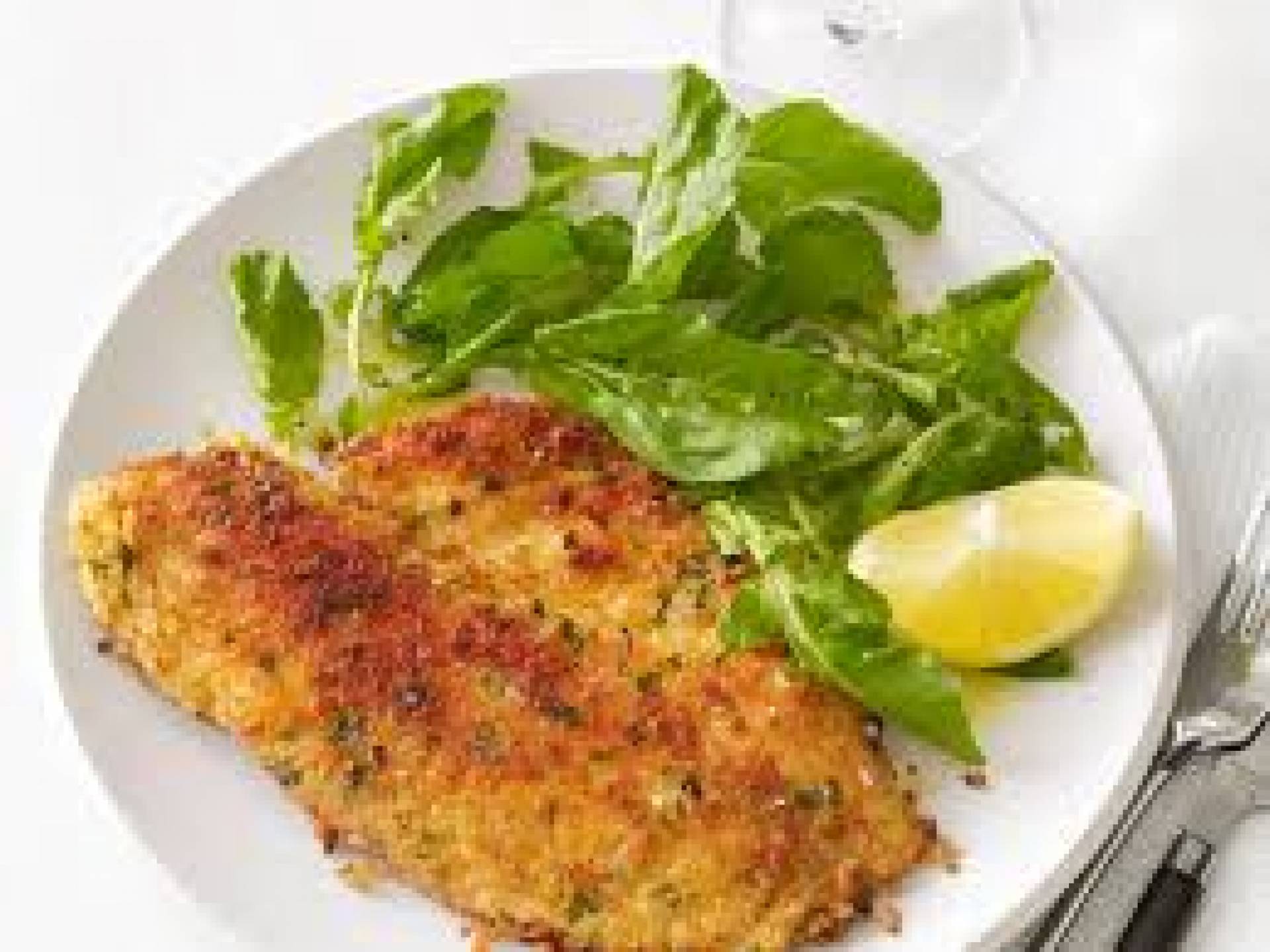 Low Carb Fish Milanese